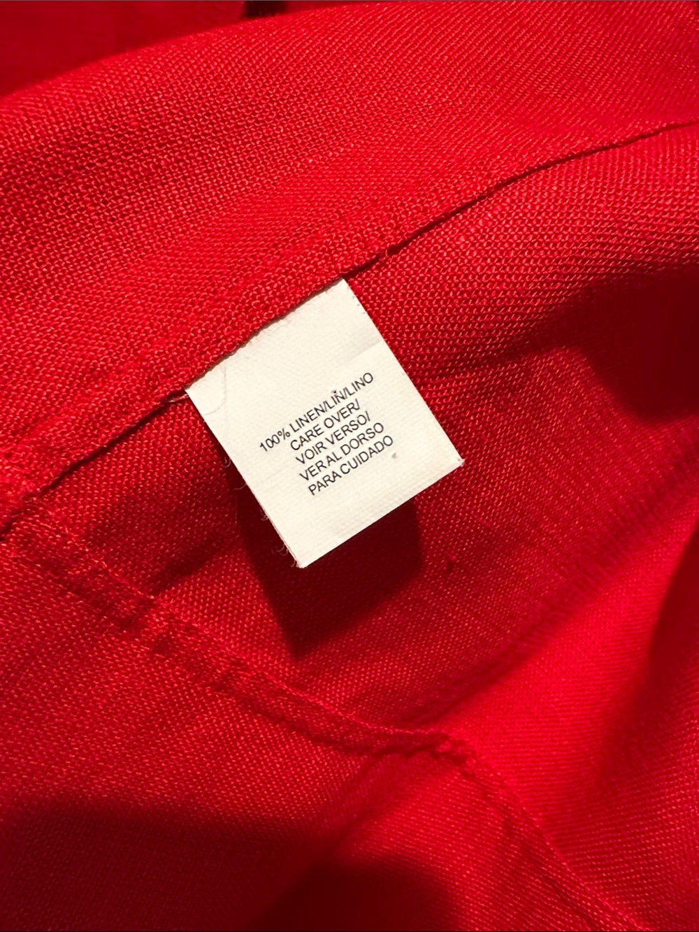 Anne Klein Red Ruffle Front Jacket - Picture 7 of 10